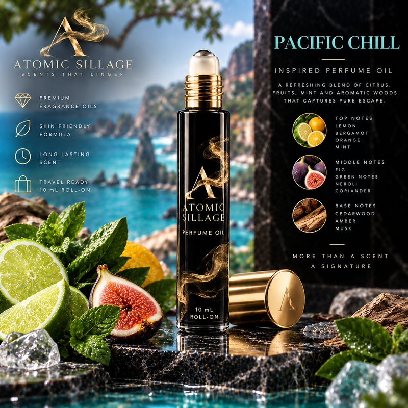Pacific Chill Inspired Perfume Oil