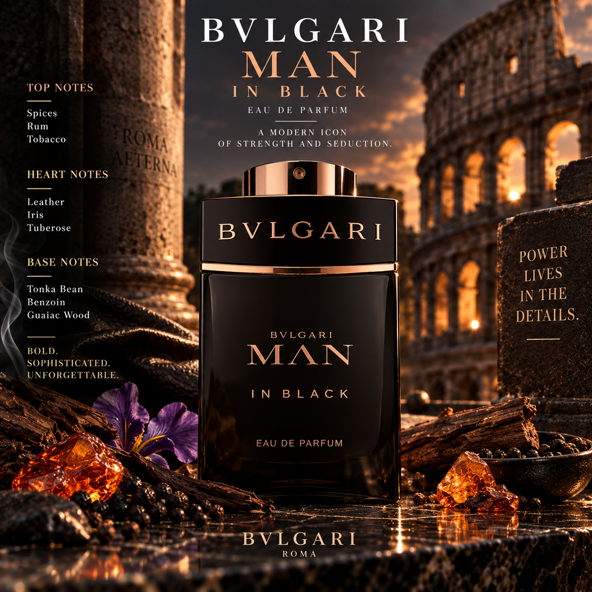 Bvlgari Man in Black EDP - Decant